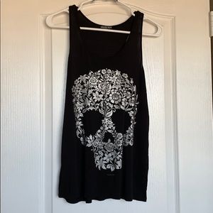 ‼️FINAL PRICE‼️Fashion Nova Skull Tank Top